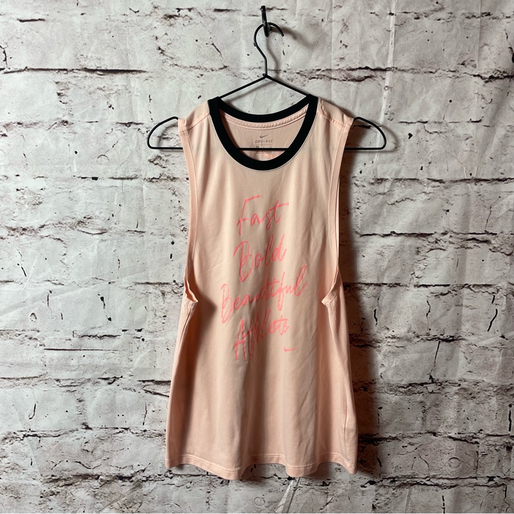 Nike Sleeveless Athletic Self-Confidence Muscle Tank - Size Small
